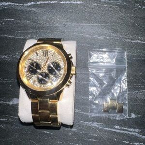 Michael Kors Gold and Black Watch